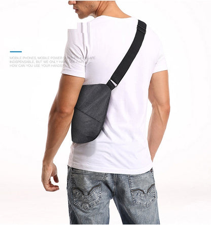 Crossbody Chest Bag - Multi-functional Anti-theft Digital Storage Bag