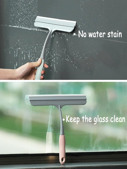 Glass Squeegee Cleaner | Shower Doors, Bathroom Windows & Car Glass Cleaning Supplies