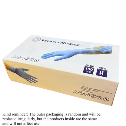 Nitrile Disposable Gloves – Anti-Slip | 100pcs, Latex-Free, Powder-Free | Aquarium Cleaning & Pets (S,M,L)
