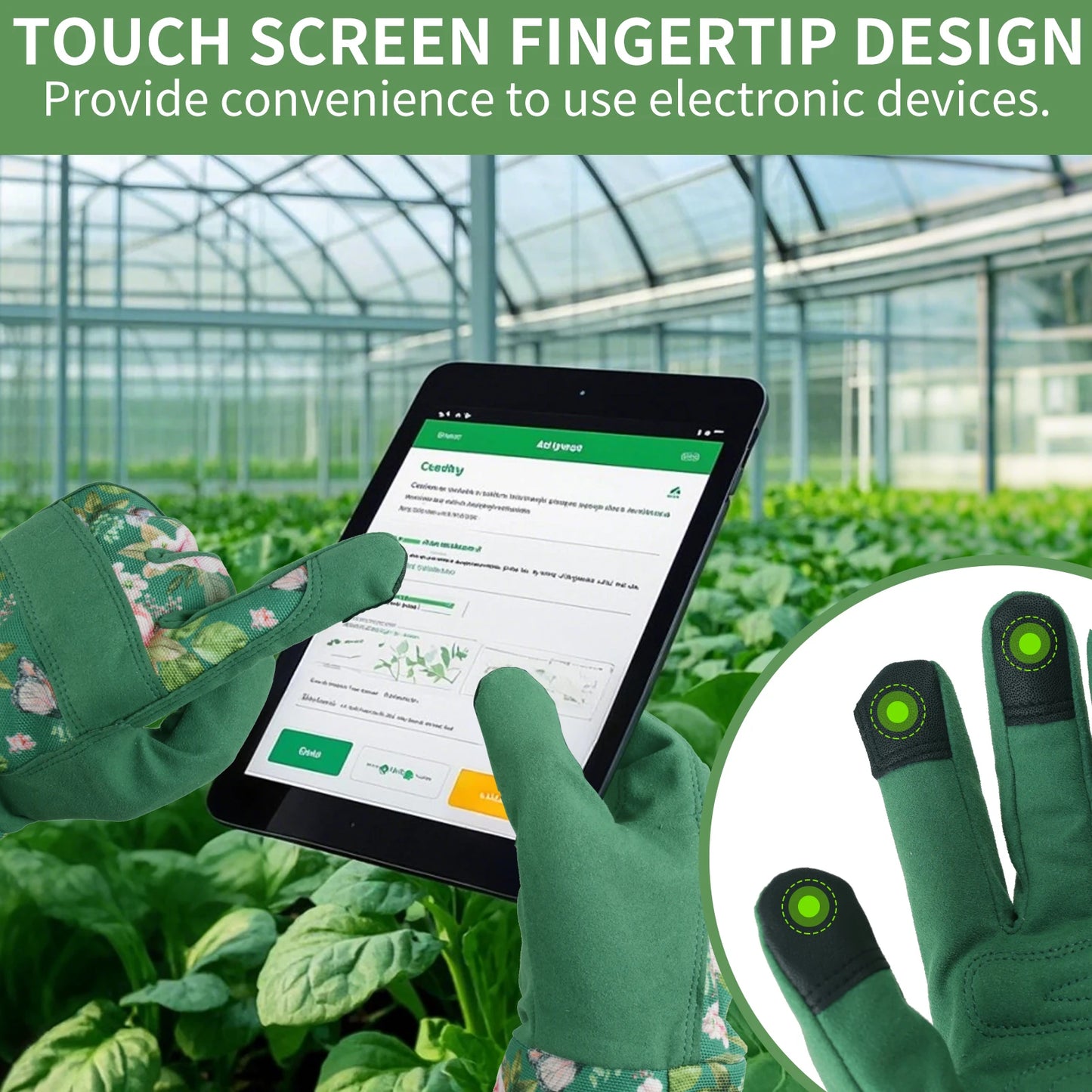 Long Sleeve Gardening Gloves for Women – Durable, Breathable, Thorn-Proof Protection for Rose, Garden, Yard & Outdoor Work