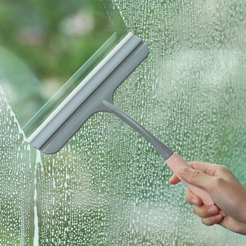 Glass Squeegee Cleaner | Shower Doors, Bathroom Windows & Car Glass Cleaning Supplies