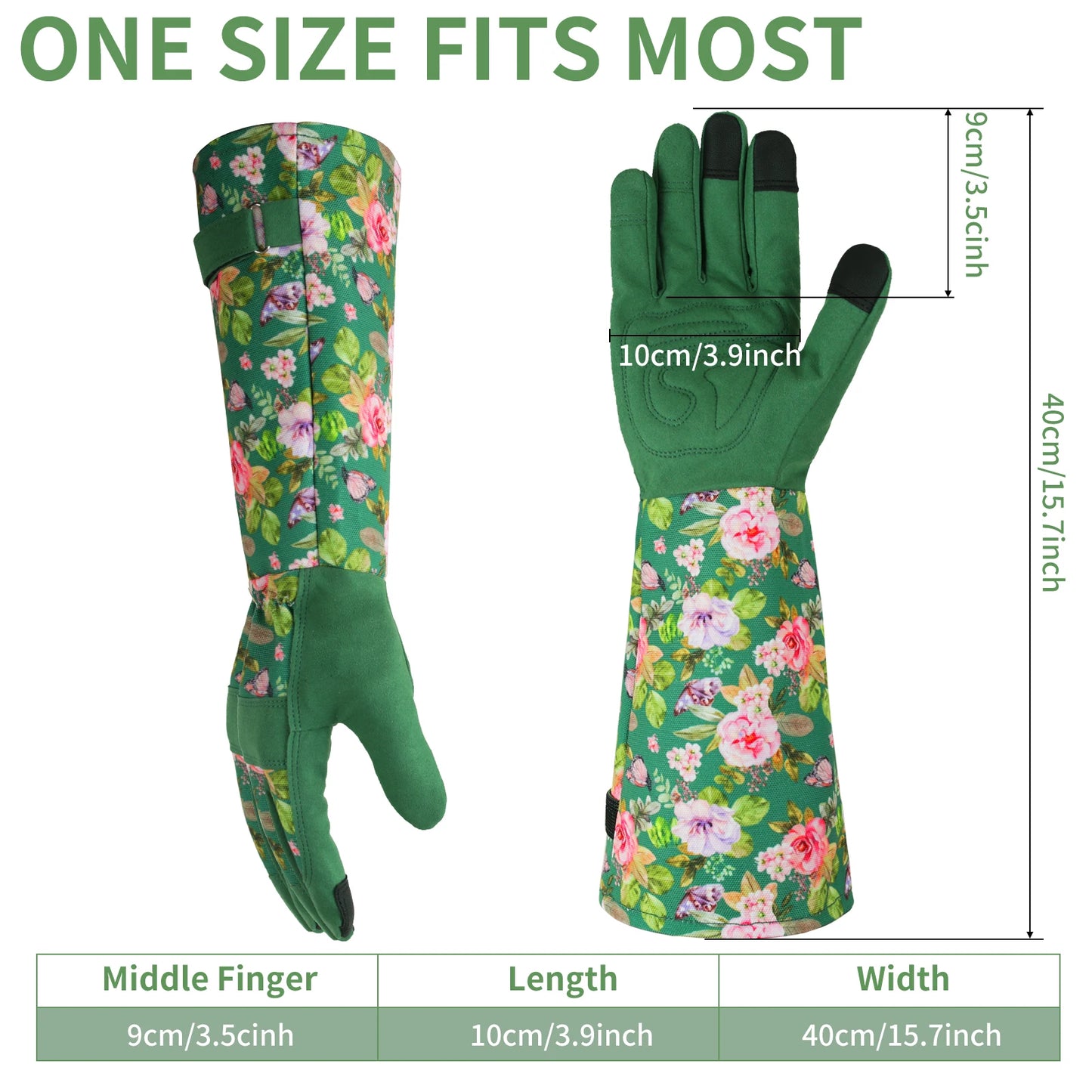 Long Sleeve Gardening Gloves for Women – Durable, Breathable, Thorn-Proof Protection for Rose, Garden, Yard & Outdoor Work