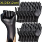 Black Nitrile Disposable Gloves 100 Count – Powder-Free, Latex-Free, Touchscreen Compatible, Multi-Purpose