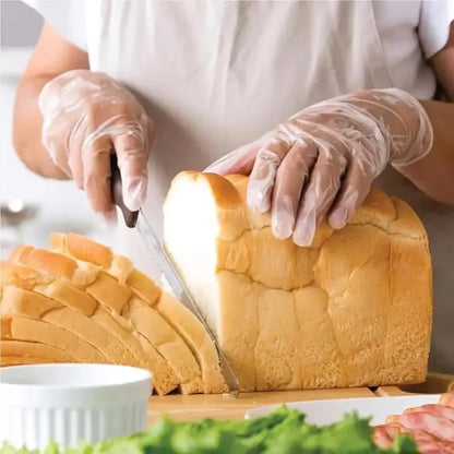 Disposable Vinyl Gloves Clear | Powder-Free, Latex-Free, Non-Sterile, 2.75 Mil | Industrial & Food Safe