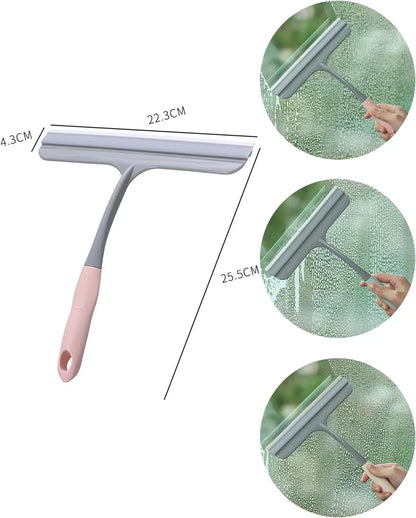 Glass Squeegee Cleaner | Shower Doors, Bathroom Windows & Car Glass Cleaning Supplies