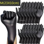 Black Nitrile Disposable Gloves 100 Count – Powder-Free, Latex-Free, Touchscreen Compatible, Multi-Purpose